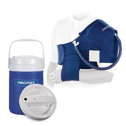 Aircast Cold Therapy Shoulder Cryo/Cuff and Automatic IC Cooler Unit Saver Pack